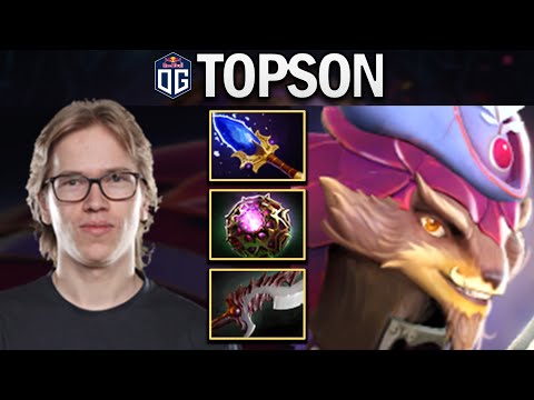 OG.TOPSON PANGOLIER WITH AGHANIMS-OCTARINE - DOTA 2 7.28 GAMEPLAY