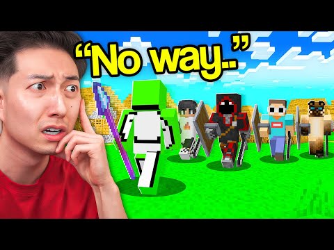 Reacting to Dream's SPEEDRUN vs 4 HUNTERS in Minecraft!