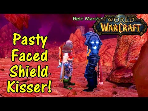 Let's Play World Of Warcraft #78: Pasty Faced Shield Kisser!