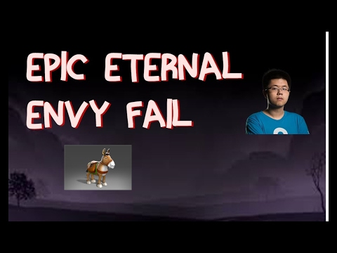 EternaLEnVy EPIC Courier Hunt FAIL - Dota 2