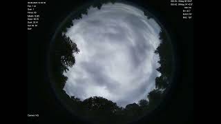 All sky camera capture from Poiana Rusca Mountains, Romania 2025-08-30