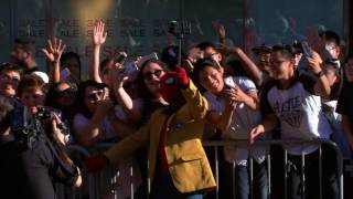 Tom Holland Makes an Entrance at the Spider-Man: Homecoming Red Carpet Premiere