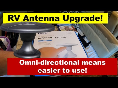 Omni-Directional RV Antenna Install – Better TV on the Road!