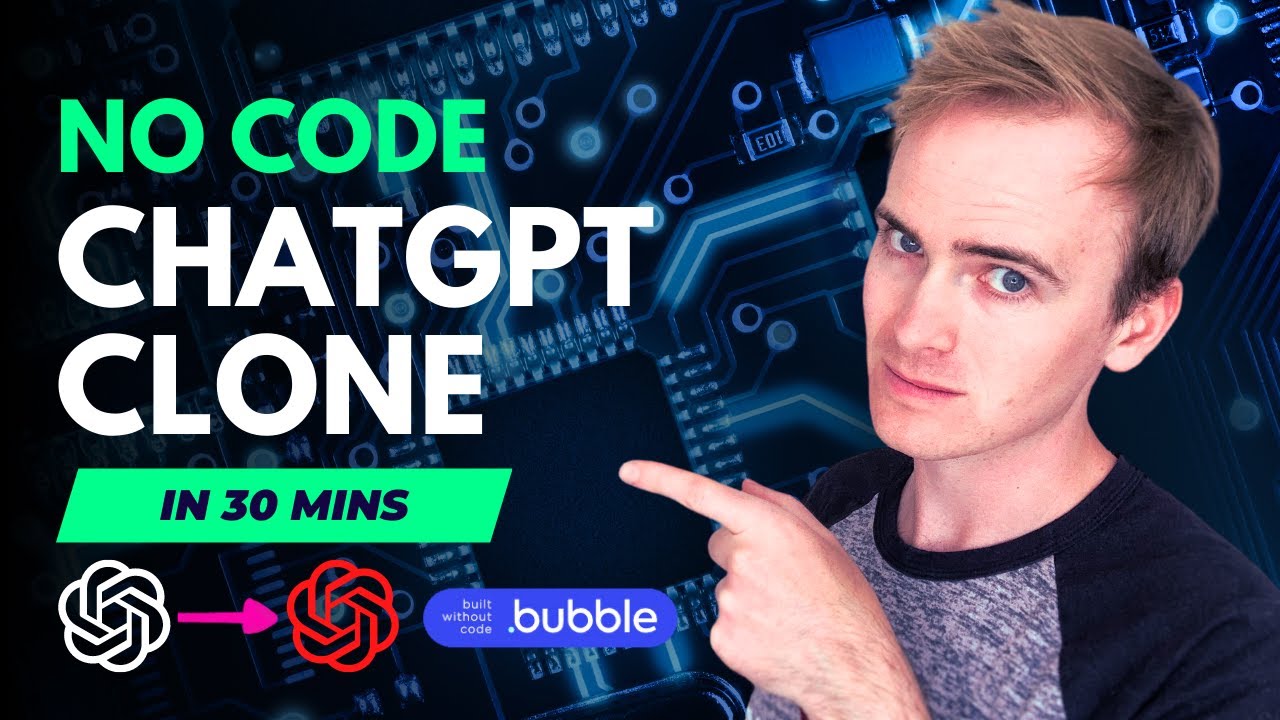 Build a ChatGPT clone in 30 mins with Bubble.io thumbnail