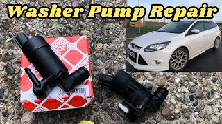 Ford Focus Mk3 - Washer Pump Diagnosis and Repair