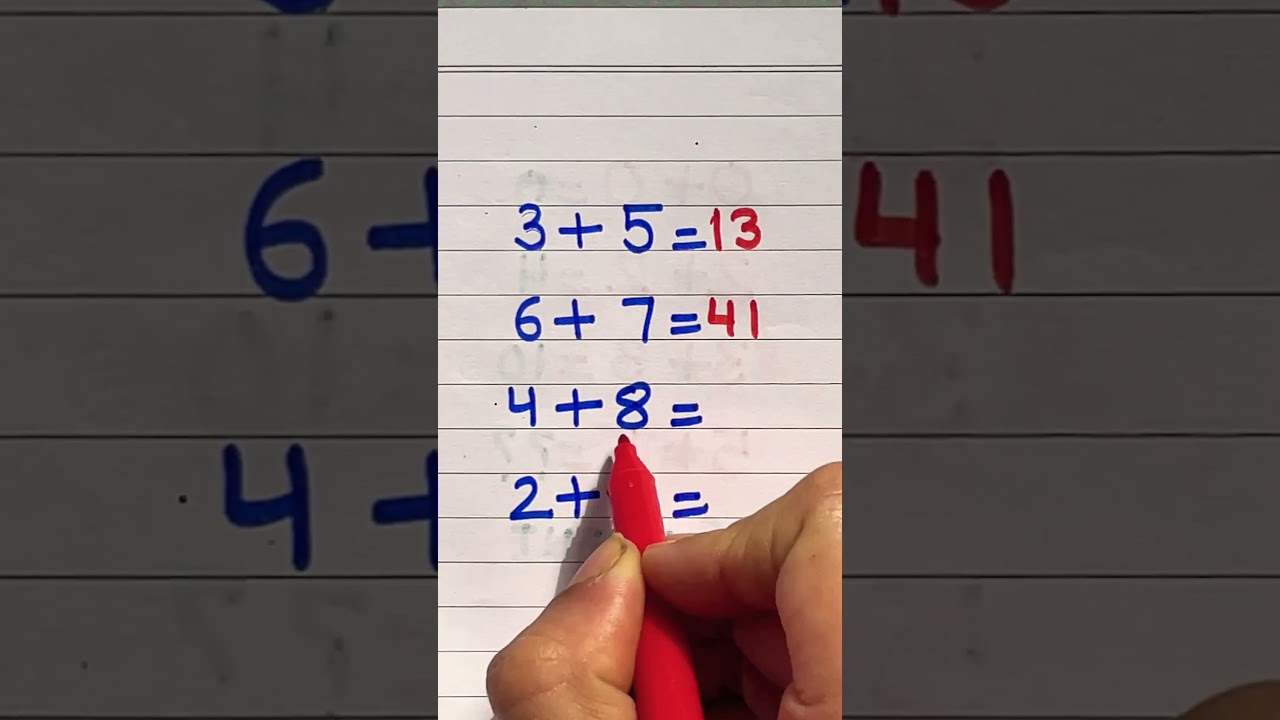 IQ Test #mathematics #maths #mathstricks #tricks #puzzle #math #learnwithmanit #yt #shortsfeed #fyp