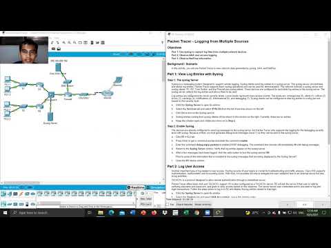 Packet Tracer - Logging from Multiple Sources