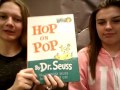 Lilly And Amara Reading Hop On Pop By Dr Seuss