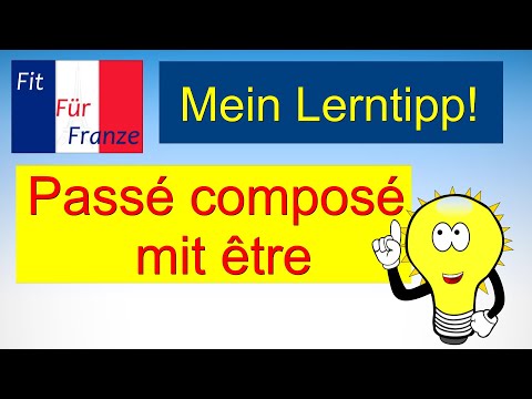Passé composé mit être | Mein Lerntipp!