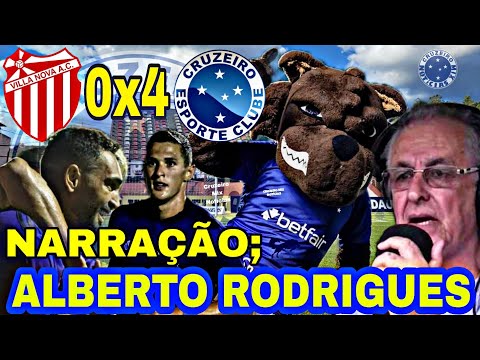 Villa Nova 0x4 Cruzeiro: With three goals from Gilberto, Cruzeiro thrashes | Narration: Alberto R...