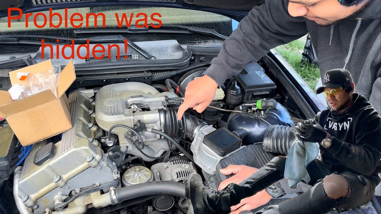 Troubleshooting E36 Idling Issue(s)… (spark plugs & intake hose) M42b18