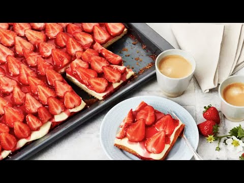 🍓 Erdbeerkuchen wie vom Konditor – Geheimrezept enthüllt!
