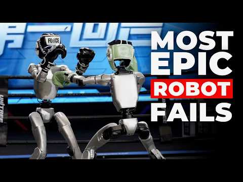 SHOCKING AI Robot FAILS – Atlas and Other Robots Funny Crash Compilation
