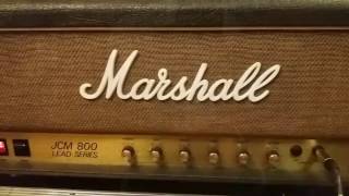 Video thumbnail for Marshall JCM 800 2204 - Powerbrake vs Master Volume by przemek sluzynski