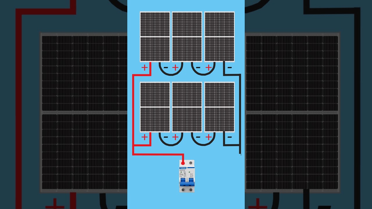 Series vs Parallel Solar Panel Connection | Easy Guide for Beginners #Shorts