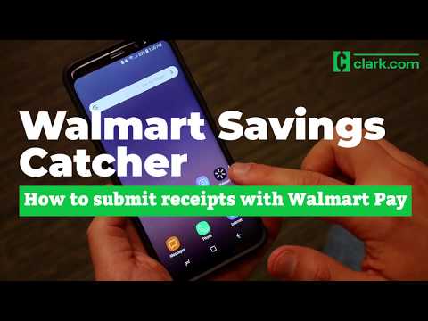 Part of a video titled Walmart Savings Catcher Changes: How to Upload Receipts With ...