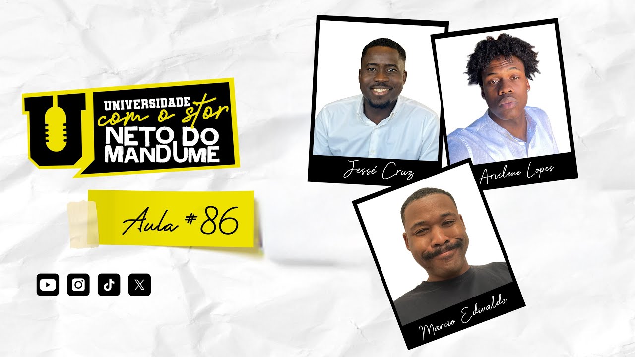 Universidade com Stor - 5º Semestre - Aula 86 com Márcio Edivaldo, Jessé Cruz e Ariclene Lopes