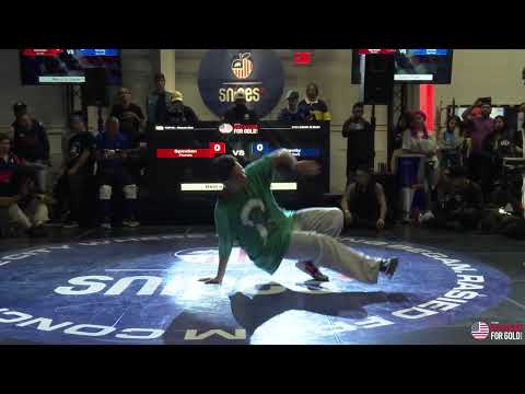 Spindian Vs Gravity- B-Boy Top 8- Big Apple Regionals 2023 - Breaking For Gold USA - BNC