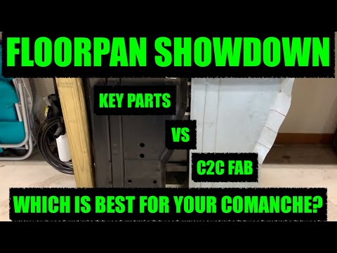 Which Replacement Floor Pans Are Best For Your Jeep Comanche or Cherokee: C2C or Key Parts?