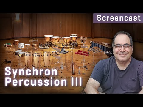 Synchron Percussion III: Screencast