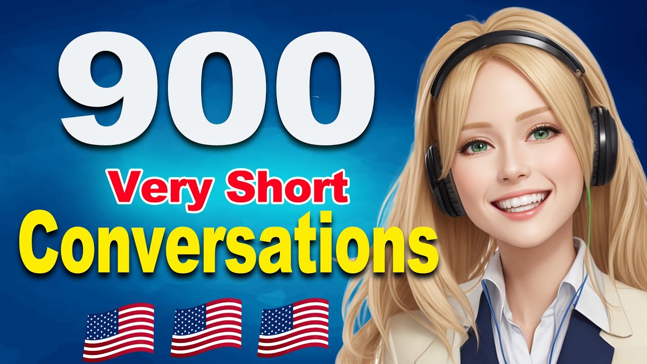 900 Daily English Conversations | English Speaking and Listening Practice For Beginners