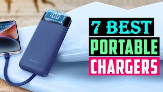 Top 7: Best Portable Chargers 2026 | Fast Charging Power Bank!