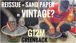 New Greenback + SAND PAPER = Vintage Greenback?