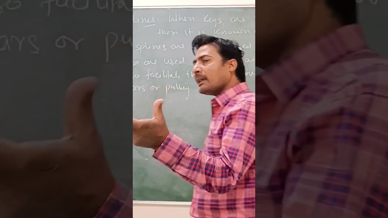 Machine Design: Splines.