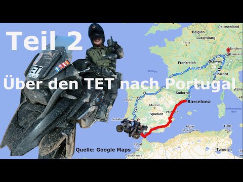 Motorcycle adventure through Southwest Europe - Part 2 Off-road on the TET in Spain