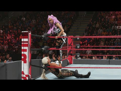 WWE 2K19 - DANA BROOKE VS LIV MORGAN (WITH THE RIOTT SQUAD) | RAW