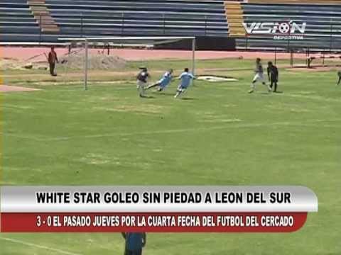 WHITE STAR 3 - 0 LEON DEL SUR - Vision Deportiva 2013 TVT Canal 39