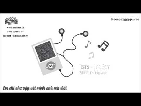 [Vietsub+Kara] 150710 JK's Daily Music on Twitter - Tears (Lee Sora)