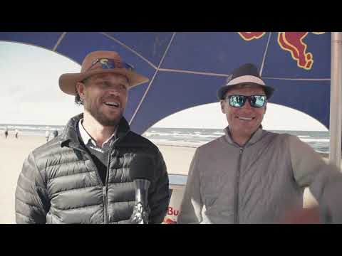 CEV Eiropas pludmales volejbola čempionāta intervija ar Armandu Namiķi un Jāni Valertu