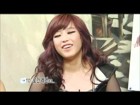 Secret's Hyosung speaks english