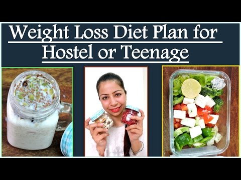 Weight Loss Diet Plan for Hostel Girls or Teenage | Low Budget Diet Plan for Hostelers