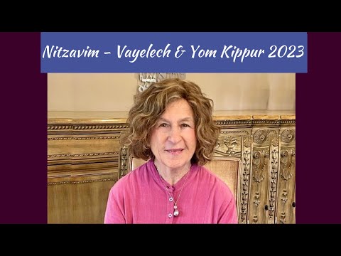 Parsha Nitzavim-Vayelech & Yom Kippur 2023