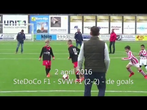 SteDoCo F1 - SVW F1 2-2 - de goals