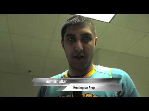 Sim Bhullar is the tallest high school basketball player in the country at 7'4"