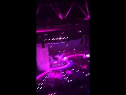 Anke Engelke und Stefan Raab beim ESC- Satelite