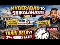 Hyderabad To Srikalahasti Train Journey Part 1 07609 Tiruchanur Special LHB Coaches