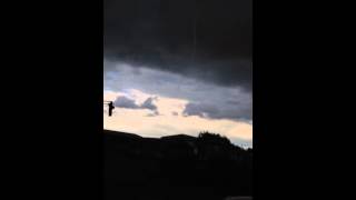 preview picture of video 'Tornado Szentgyörgy fölött'
