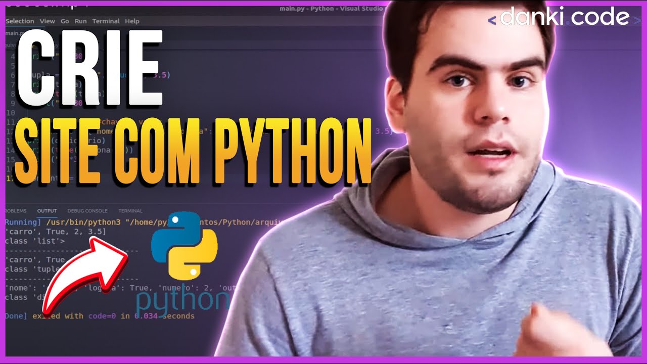 Aprenda Como Criar Sites usando Python no Back-End (Tutorial)