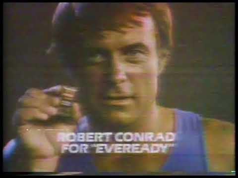 TV Ads - 1983 - Fiat Cars + Robert Conrad For Eveready Batteries + Pearl Beer + Jack In The Box