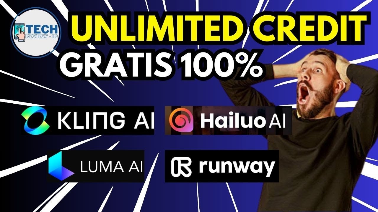 UNLIMITED CREDIT GRATIS KLING AI, HAILUO AI, LUMA AI, RUNWAY AI | Trik Terbaru 2025