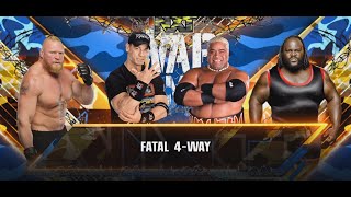 Rikishi Returns! WAR Games Match with Lesnar, Cena & Henry