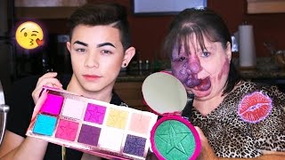 TRYING JEFFREESTAR COSMETICS WITH MY MOM! Beauty killer + Skin Frost