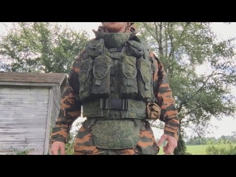 6sh112 Russian VDV Army Vest Digi Flora Overview