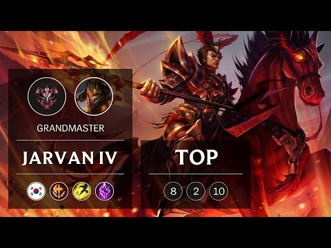 Jarvan IV Top vs Yasuo - KR Grandmaster Patch 9.4