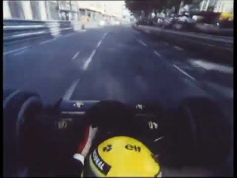 Ayrton Senna - Onboard Monaco 1986 Nearly 1300 HP / Lotus 98T Renault - Fantastic Sound Turbo (Rare)