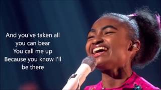 Jasmine elcock   True Colors Phil Collins on Britain&#39;s Got Talent 2016 amazing